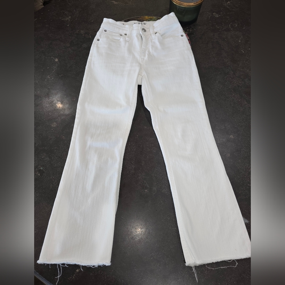 JCrew White Denim Jeans